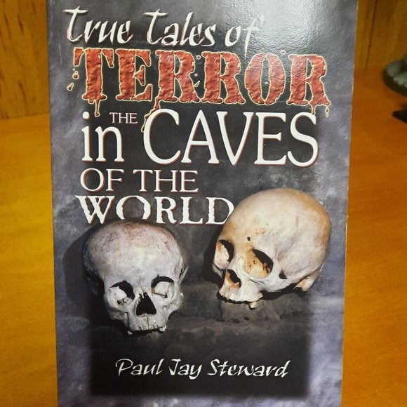 Paperback Books, Two Books of scary Cave Stories - Picture 2 of 12